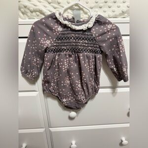Rachel and Zoe pink and Gray Kids One Piece